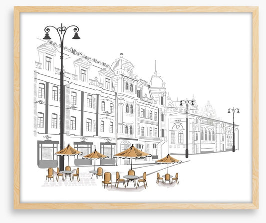 Bistro in the boulevard