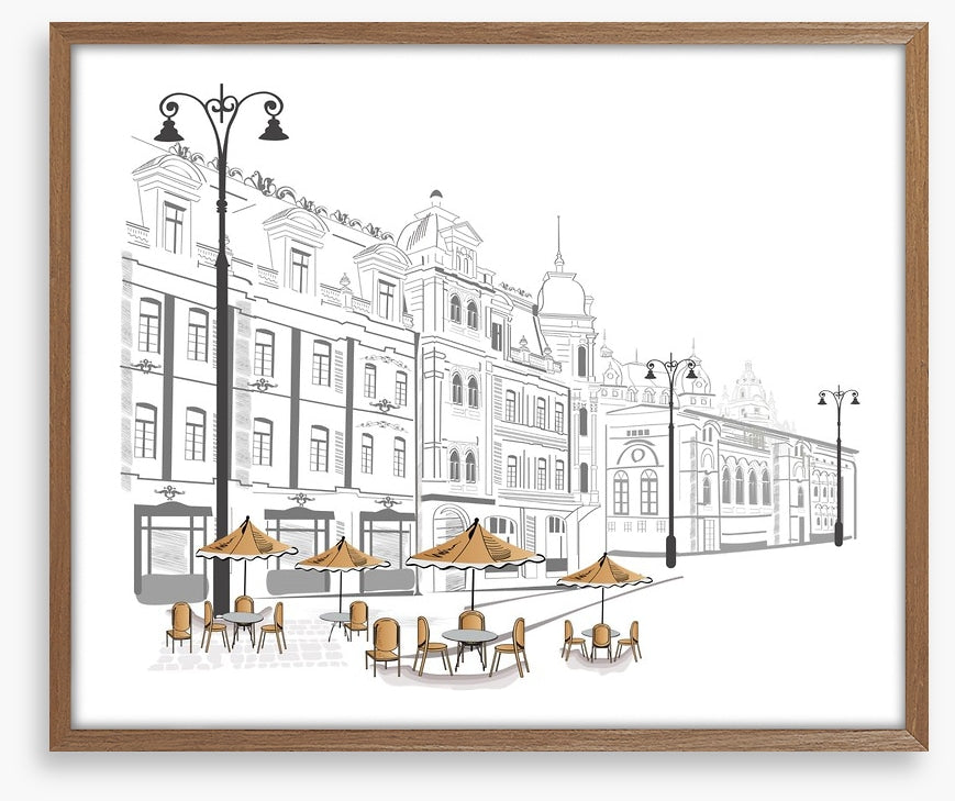 Bistro in the boulevard