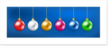 Christmas rainbow