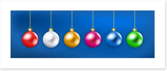 Christmas rainbow