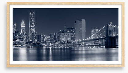 Manhattan at night, NYC