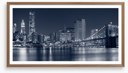 Manhattan at night, NYC