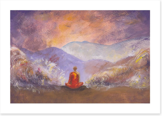 Sunrise meditation
