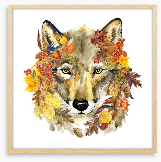 Autumn wolf