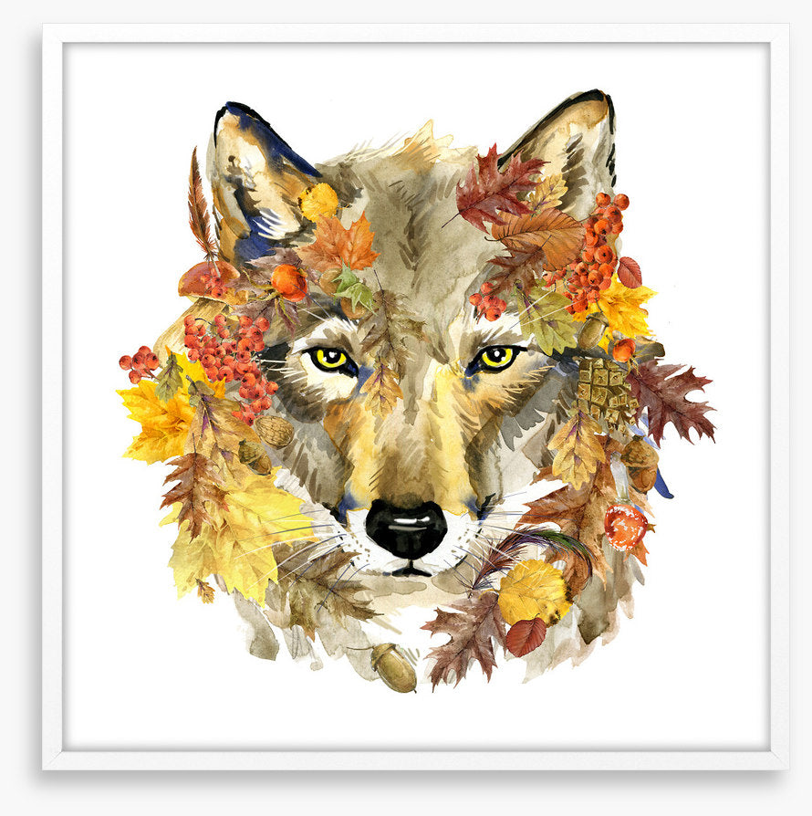 Autumn wolf