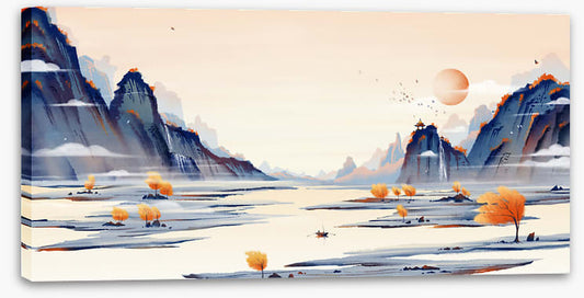 Golden maple lake