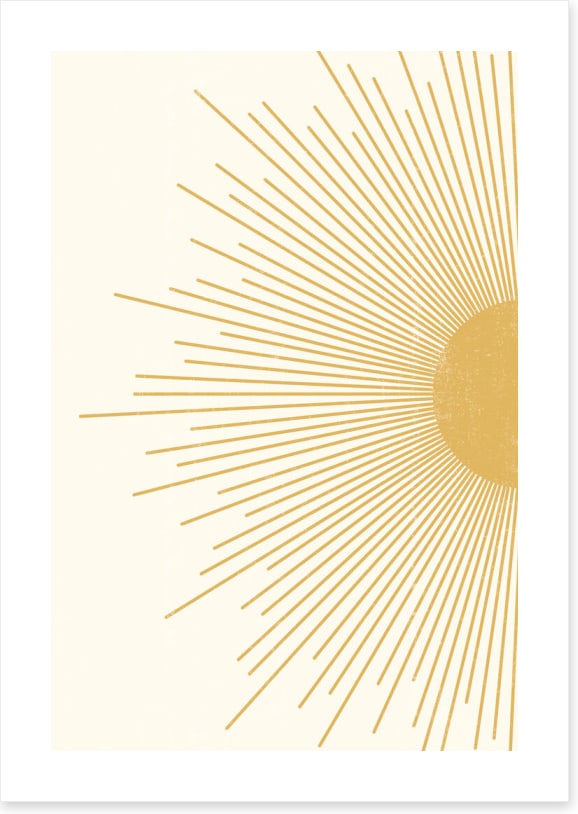 Midday sun