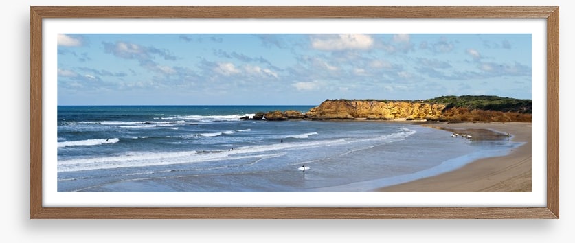 Torquay beach panorama