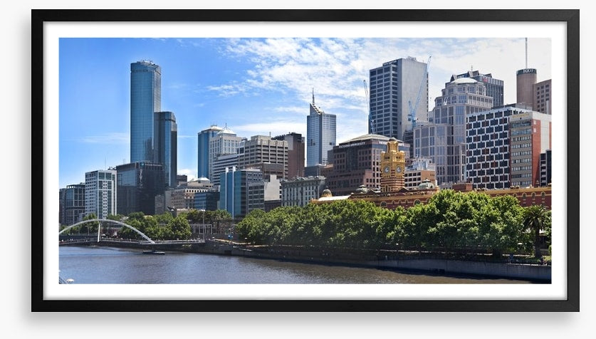 On the Yarra bank
