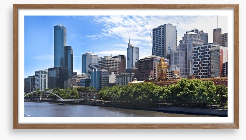 On the Yarra bank