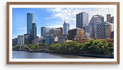 On the Yarra bank