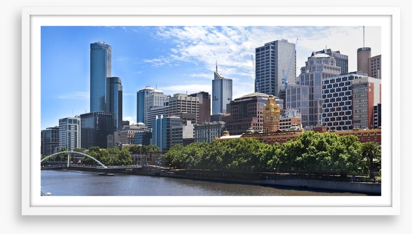 On the Yarra bank