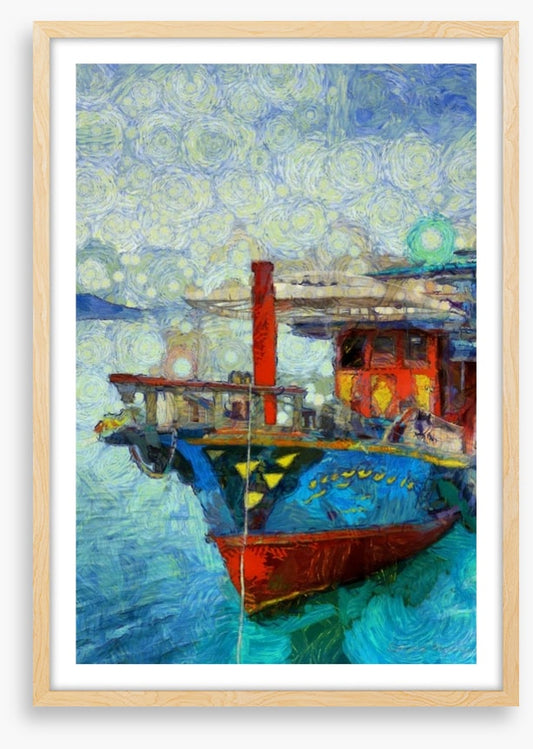 The old fishing boat