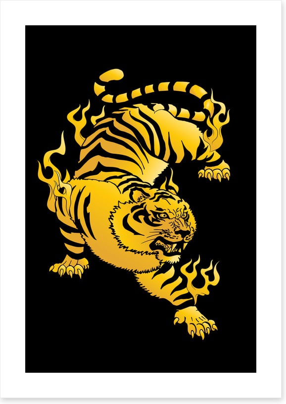 Golden tiger