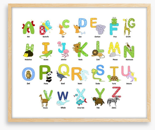 Animal alphabet