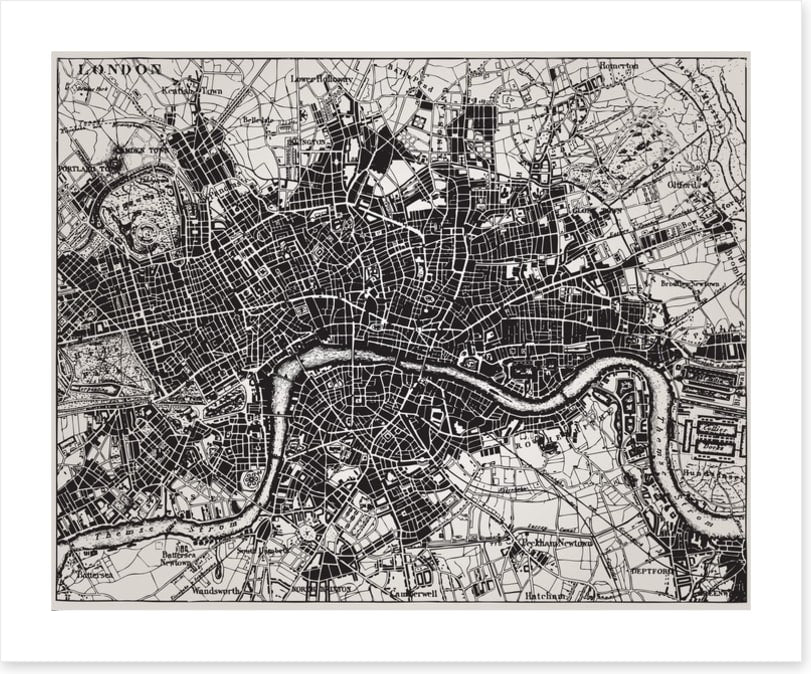 Old London town