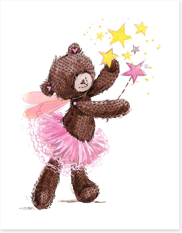 Teddy in a tutu 2