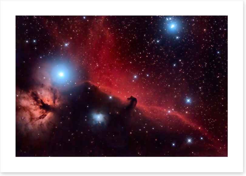 Flaming tree nebula