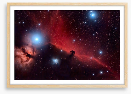 Flaming tree nebula
