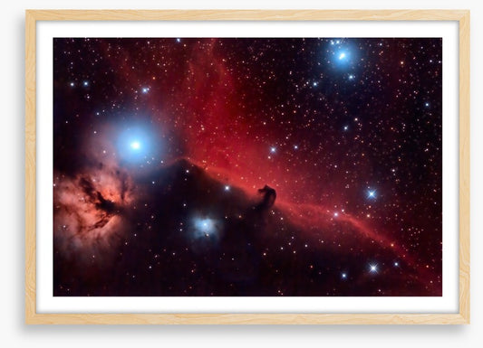Flaming tree nebula