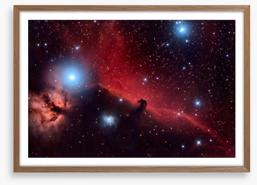 Flaming tree nebula