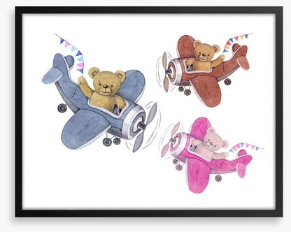 Teddy bear planes