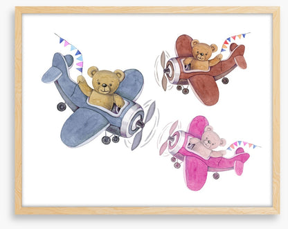 Teddy bear planes
