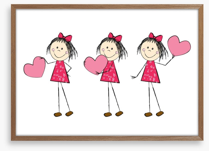With love and hearts