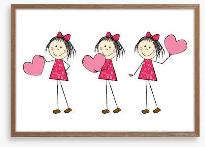 With love and hearts