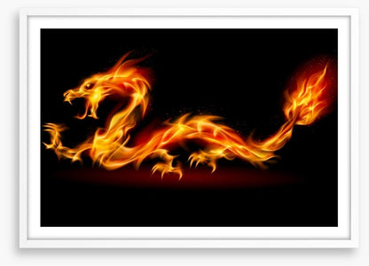 The fire dragon