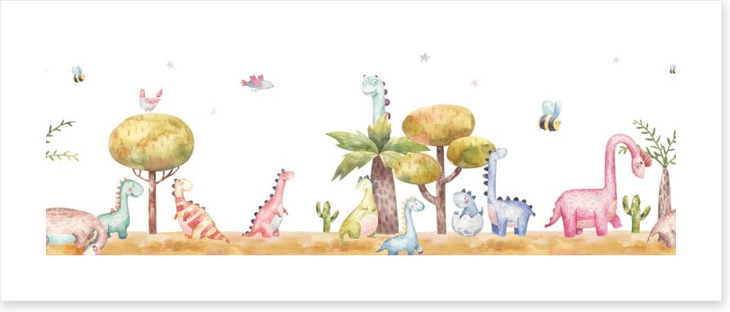 A dinosaur day