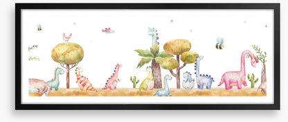 A dinosaur day