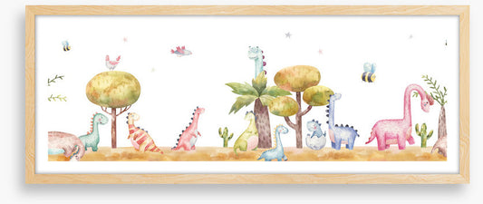 A dinosaur day