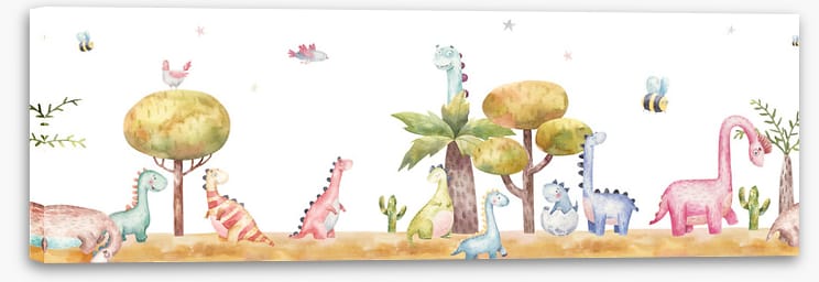 A dinosaur day
