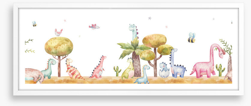 A dinosaur day