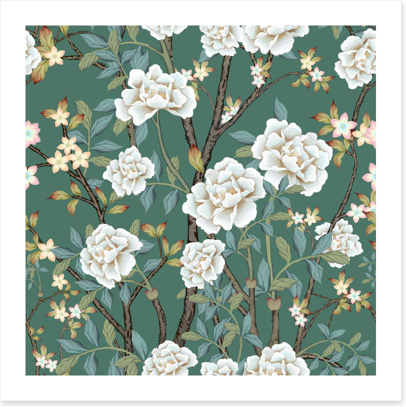 The peony garden