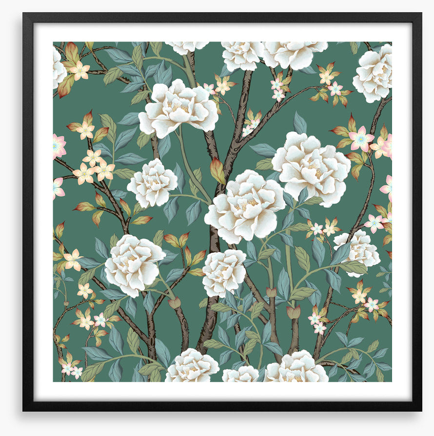 The peony garden