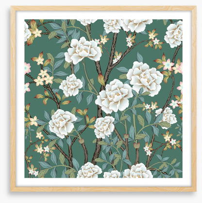 The peony garden