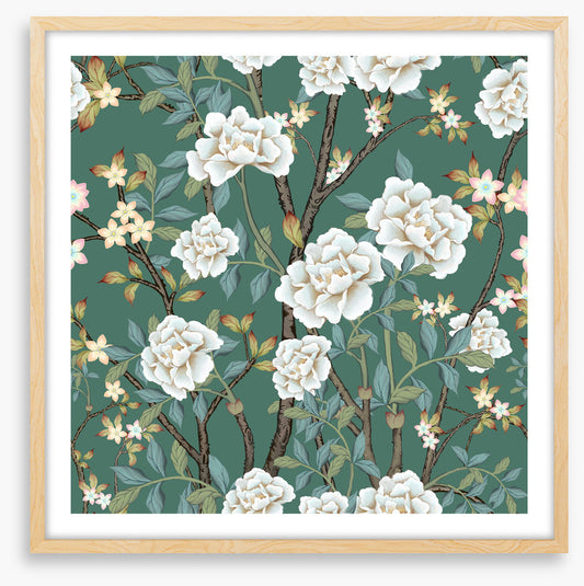 The peony garden
