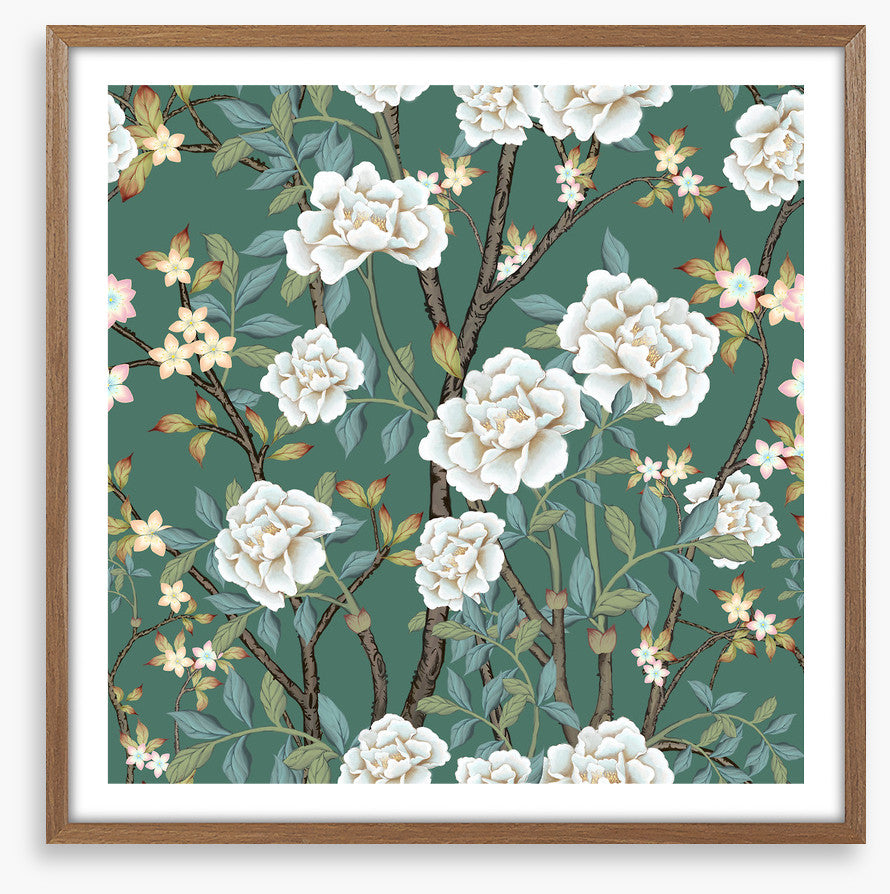 The peony garden