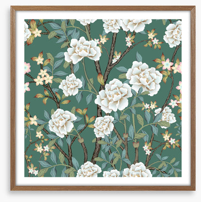 The peony garden
