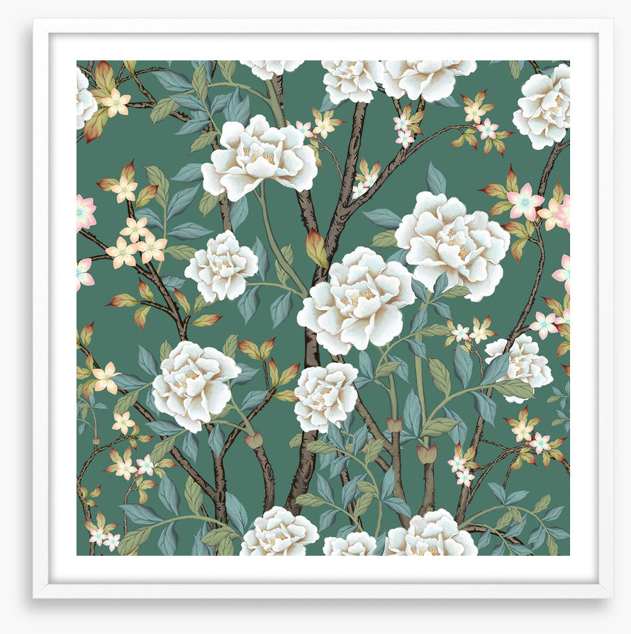 The peony garden