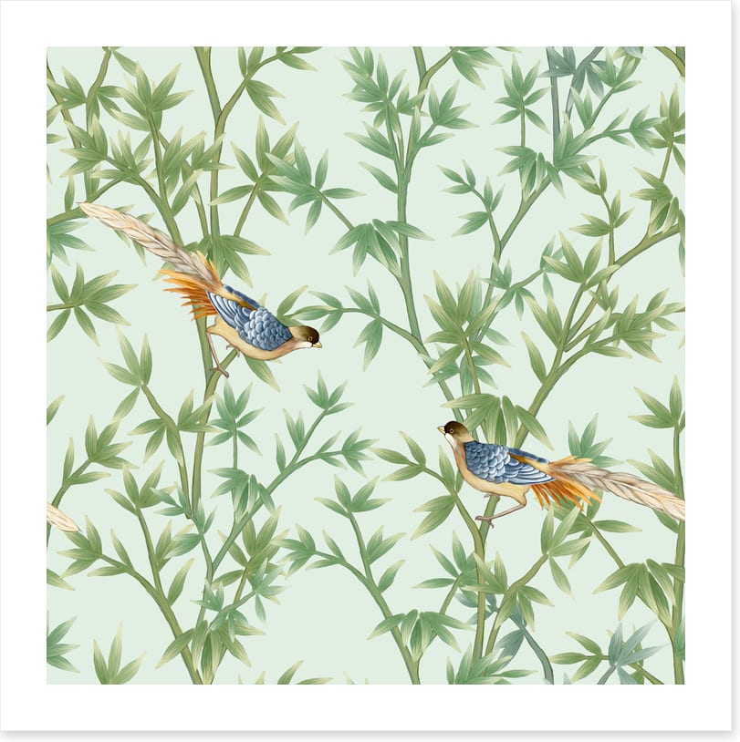 Bamboo birds