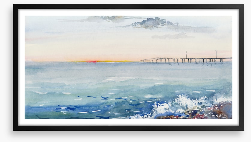 Sunrise seascape