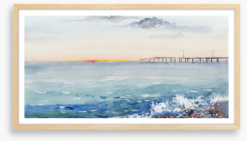 Sunrise seascape