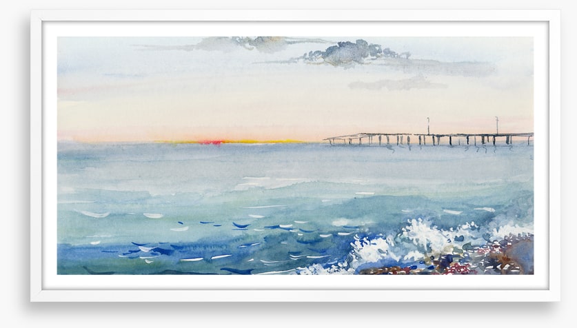Sunrise seascape