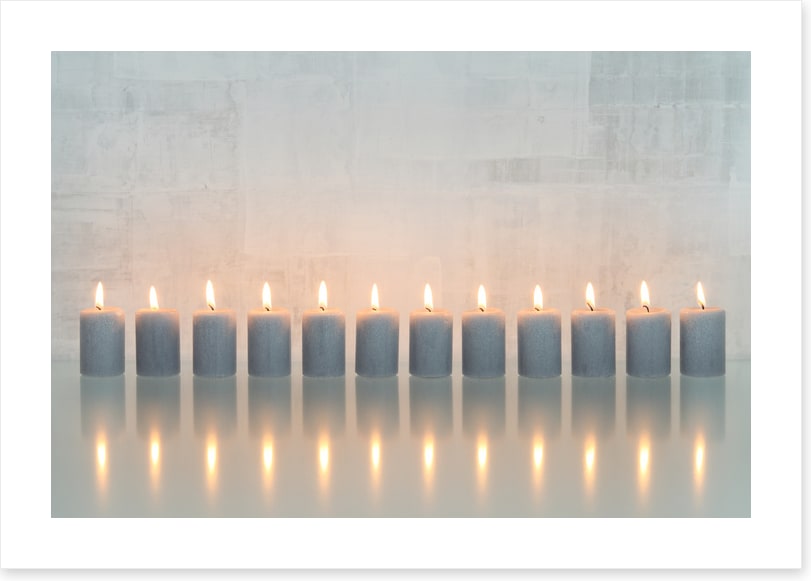 Twelve candles