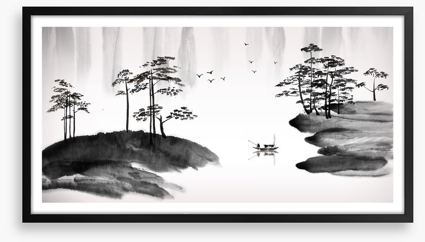Between the islands