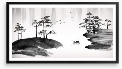 Between the islands