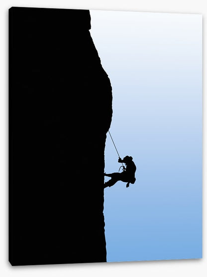 Man versus mountain